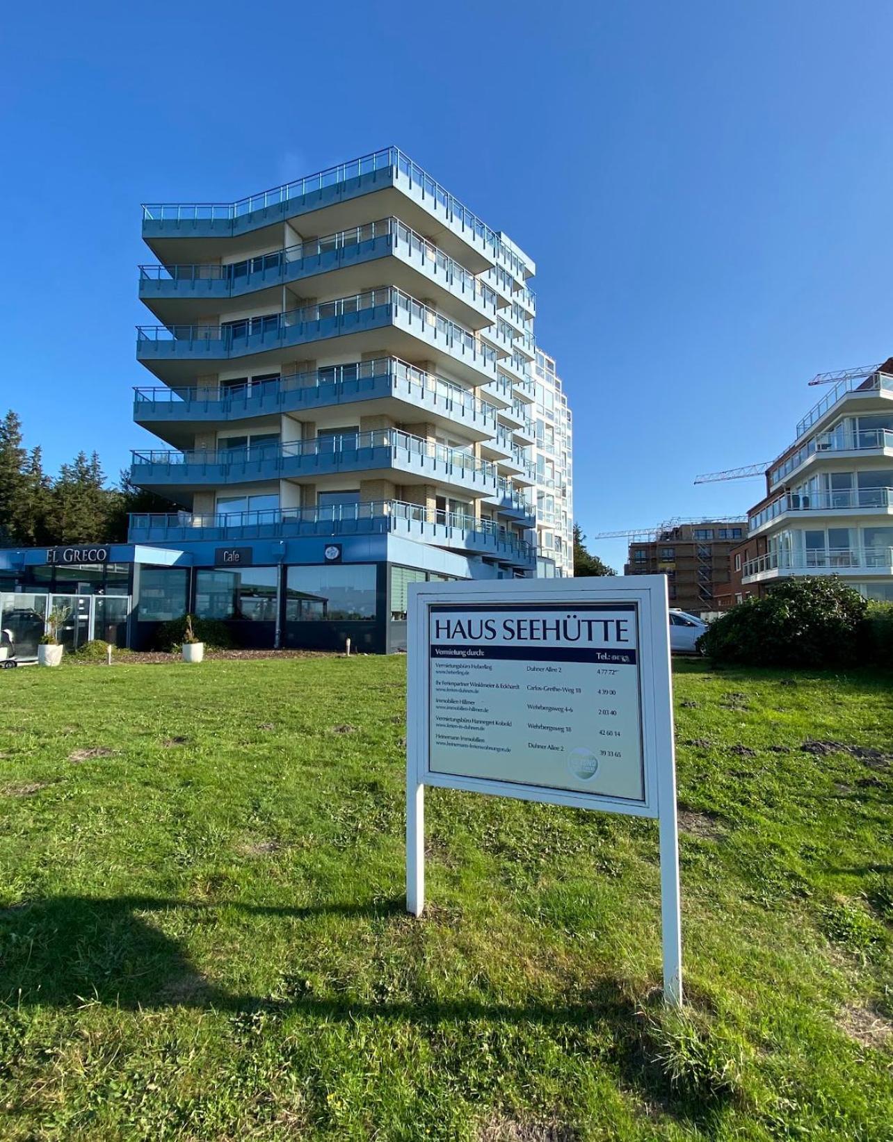 Traumhafte Ferienwohnung - Direkter Meerblick - 50M Zum Strand In Cuxhaven Duhnen In 1A Lage Im Haus Seehuette Esterno foto