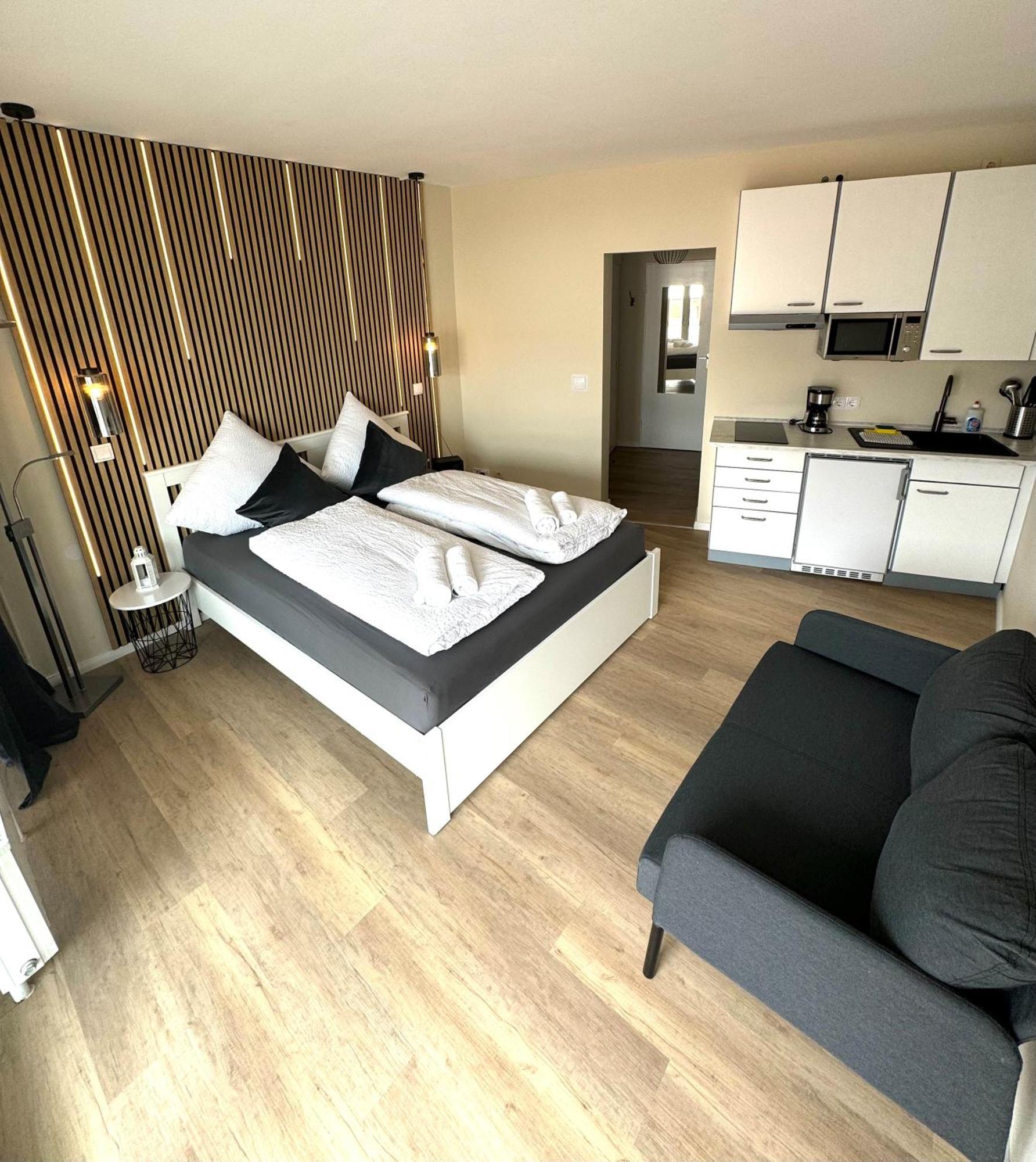 Traumhafte Ferienwohnung - Direkter Meerblick - 50M Zum Strand In Cuxhaven Duhnen In 1A Lage Im Haus Seehuette Esterno foto